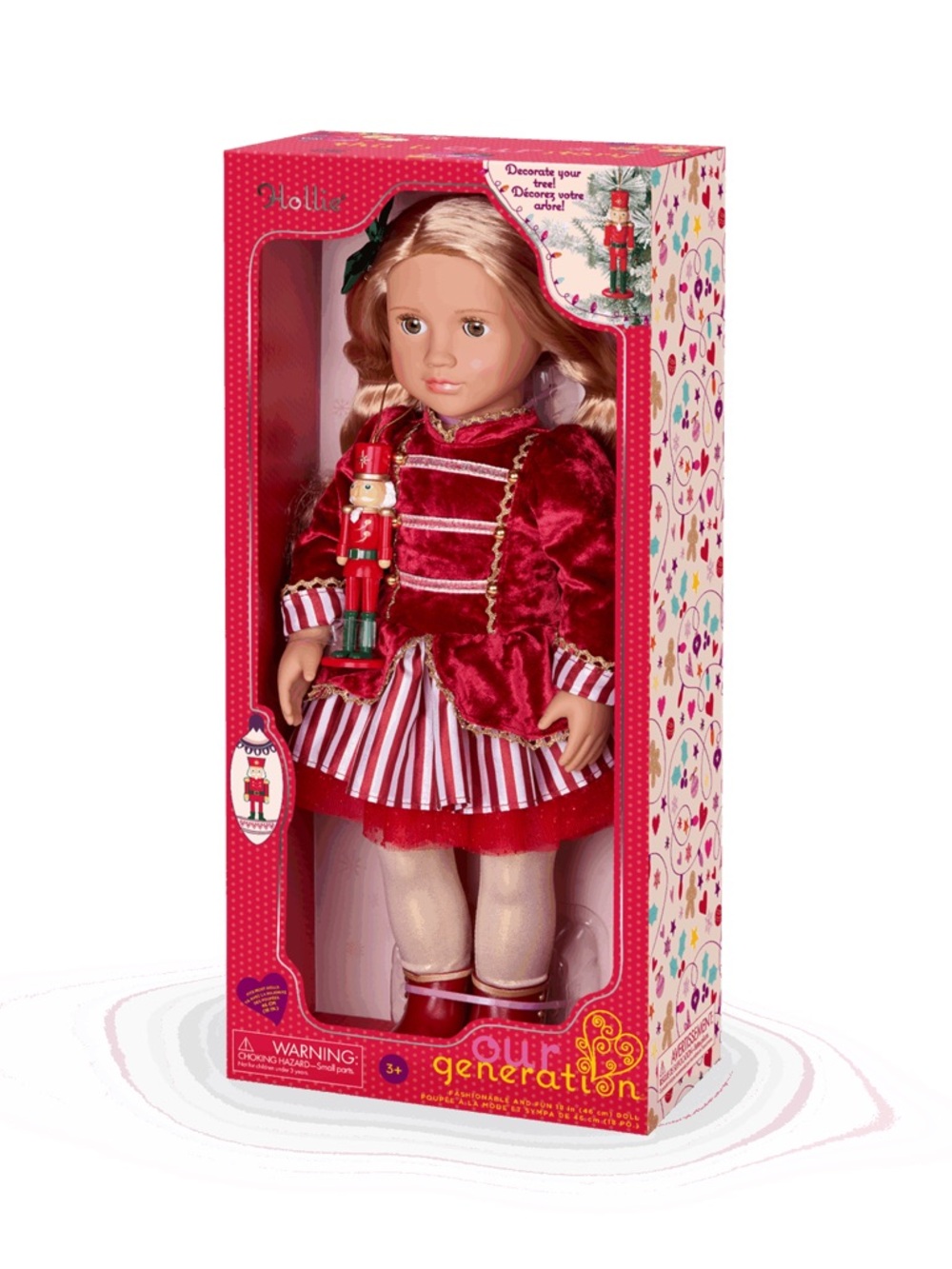 NIB Our Generation “Hollie” 2025 Limited-Edition Holiday Doll